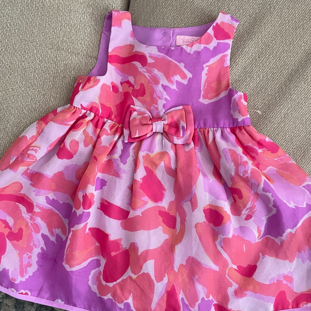 Lilly Pulitzer baby girls dress and bloomer set